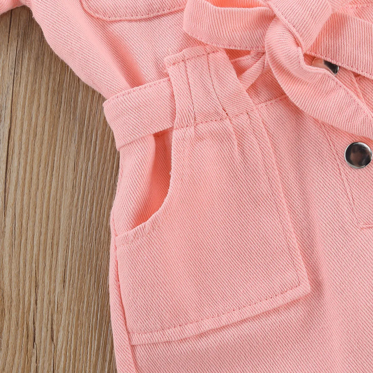 06Years Baby Girls Denim Jumpsuit Sweetpea Clothing