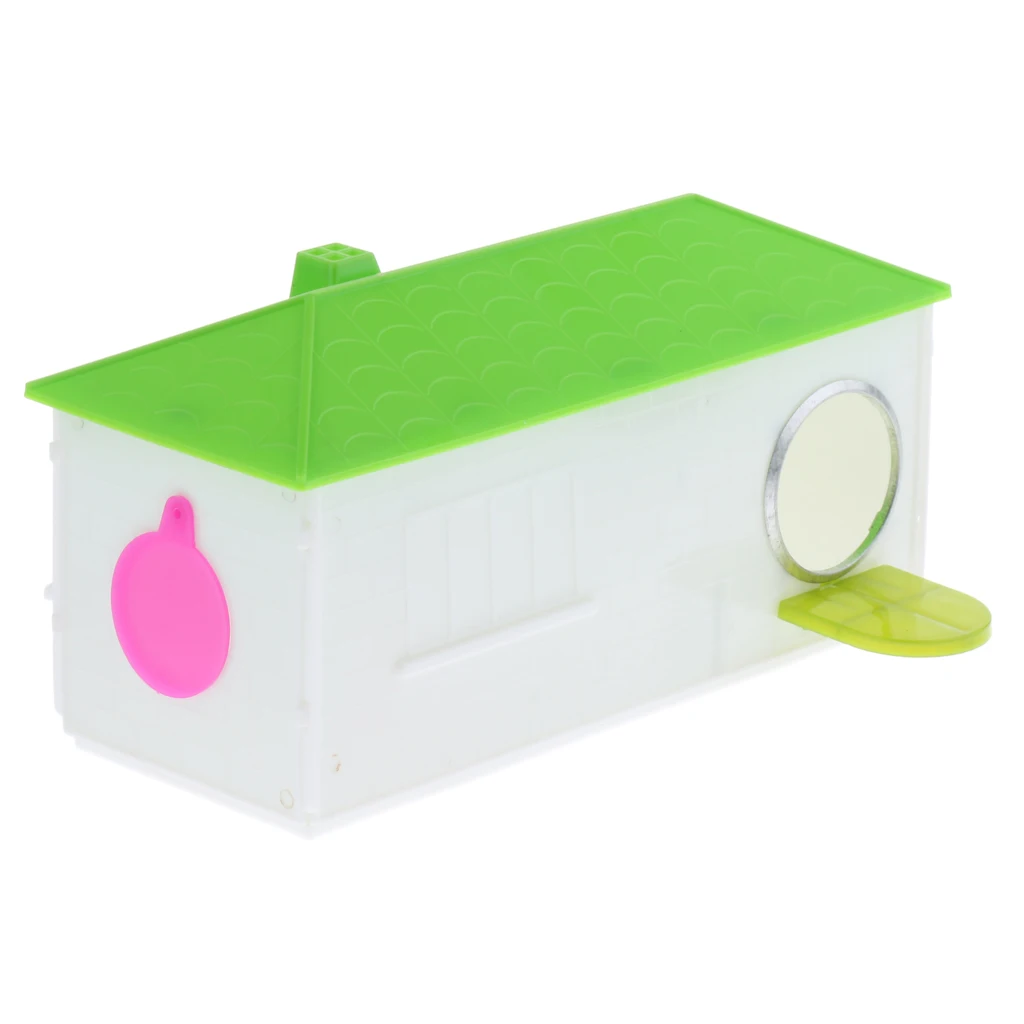Small Cage Plastic House Breeding Box Nest For Bird Parrot Cockatiel Small Bird Supplies
