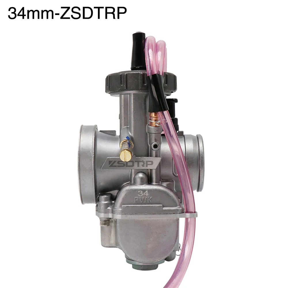 ZSDTRP 34mm ZSDTRP PWK KEIHIN 28 30 32 34 мм карбюратор для мотоцикла ATV багги Quad Go Kart Dirt Pit Bike jet boat Fit on 2T 4T Moto - Цвет: ZSDTRP 34mm