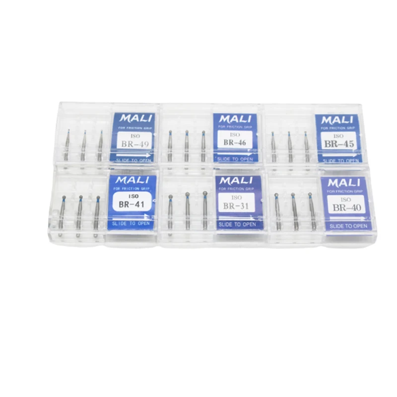 

3 pcs Dental burs BR series Ball Round Diamond Drill dental tools Polishing Whitening Product High Speed Handpiece use