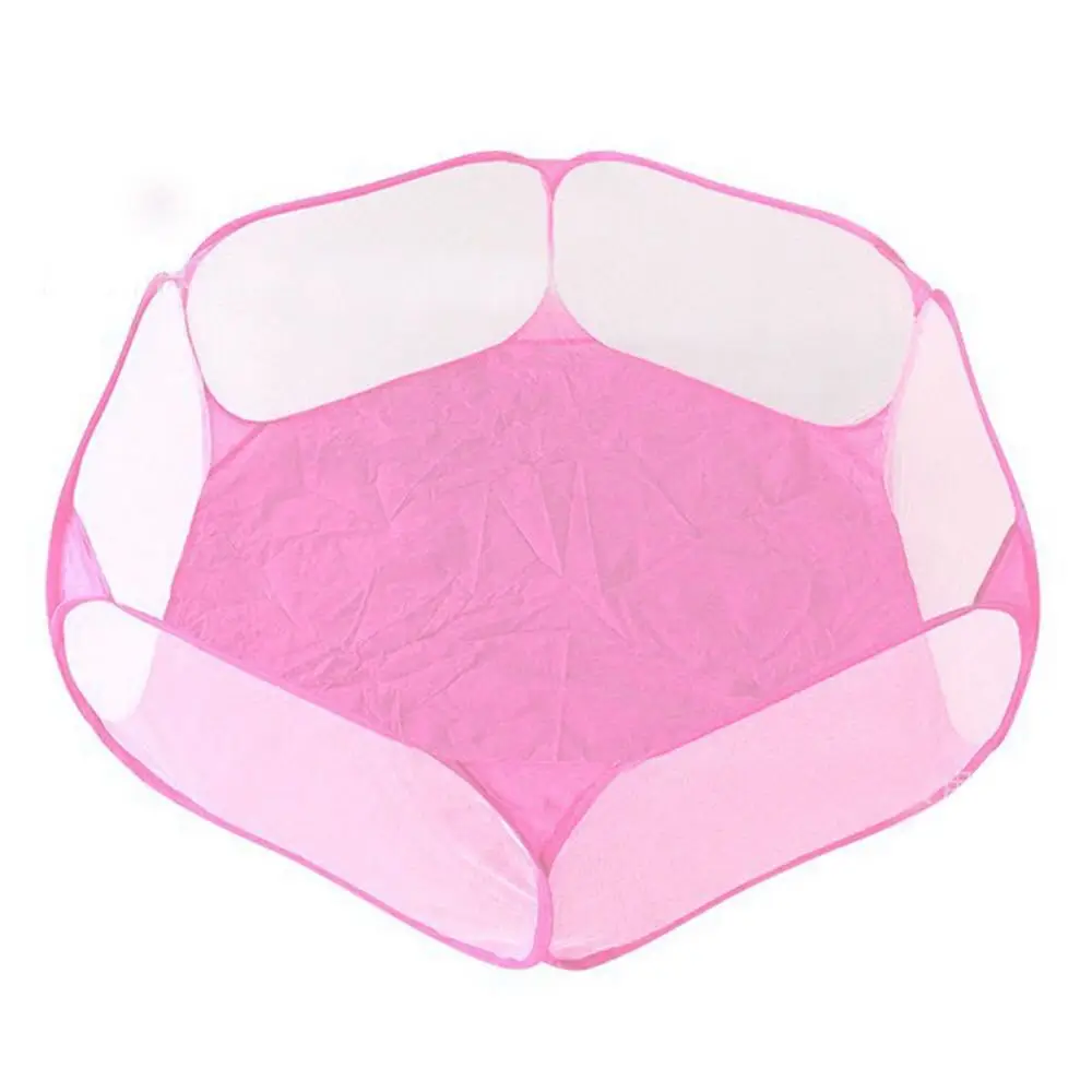 Портативная маленькая клетка для питомца прозрачная Ежика палатка манеж Поп