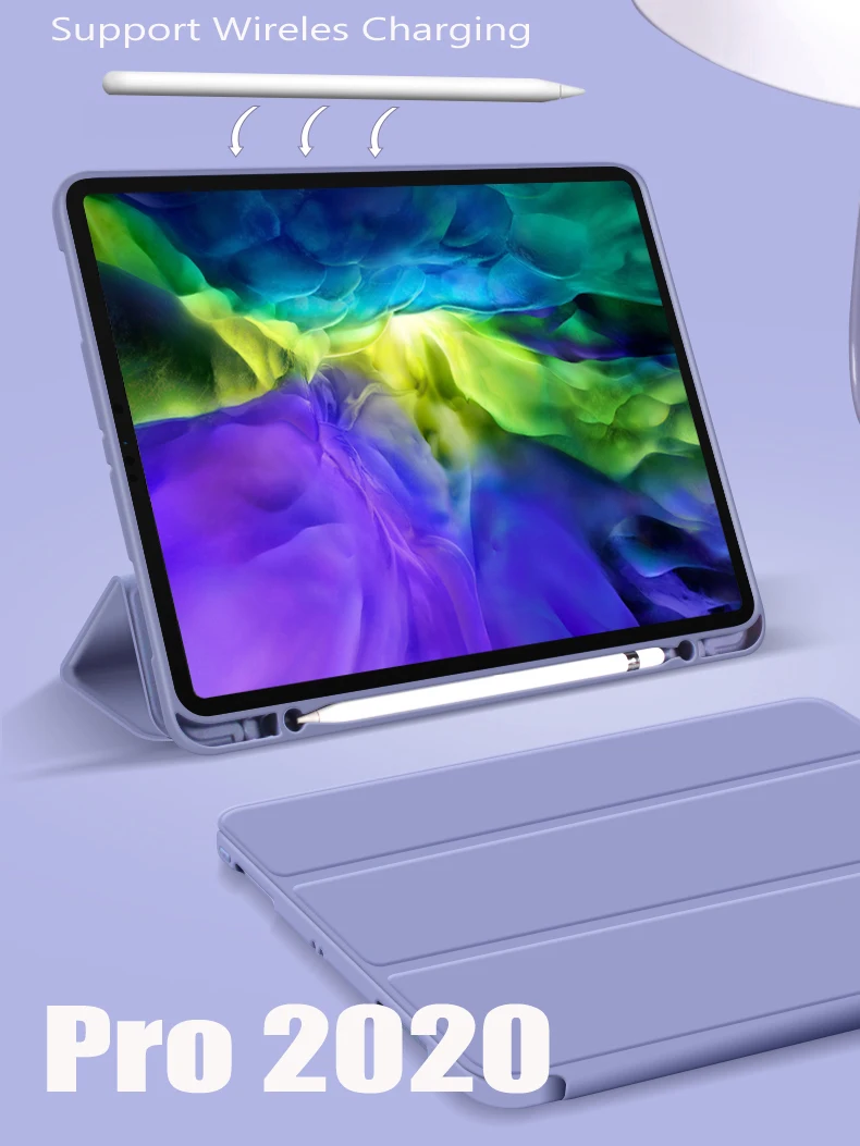Чехол GOOJODOQ для iPad Pro 11, 12,9 Pro, 11, 2020, чехол 2018, умный чехол из искусственной кожи, чехол для iPad Pro 11, 2020, Funda Capa|Чехлы для планшетов и электронных книг| | АлиЭкспресс