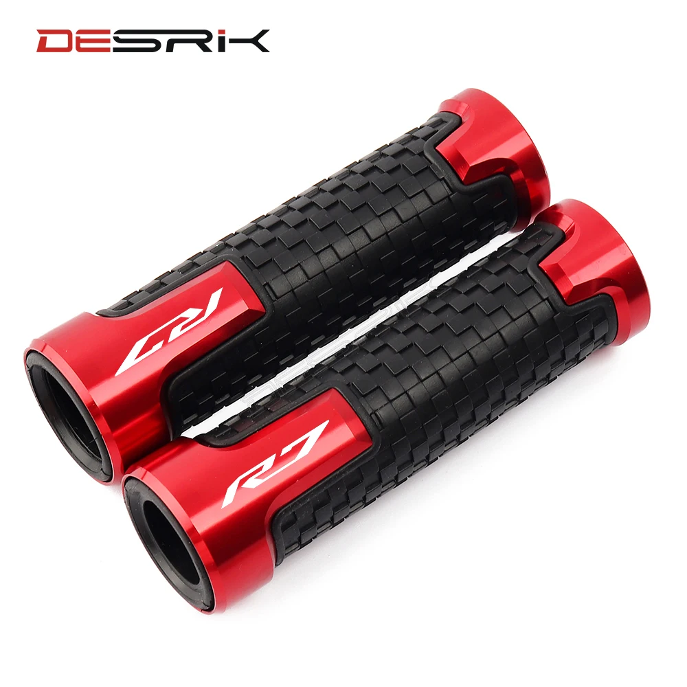 Nuovo Per Yamaha Yzf R7 Yzf-R7 Yzfr7 2021 2022 Paia 7/8 ''22Mm Manopole Manubrio Moto Manopole Accessori