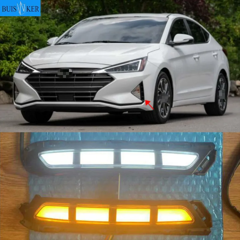 DRL for Hyundai Elantra 2019 2020 AVANTE LED Daytime Running Lights
