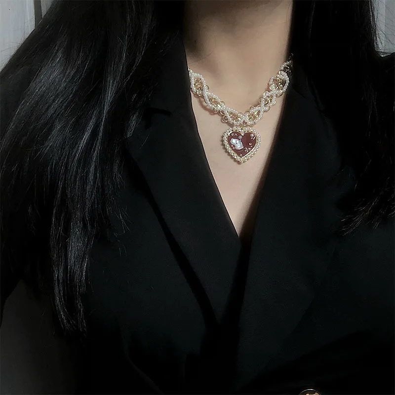 Винтажное жемчужное женское ожерелье, модное ожерелье с цепочкой, Женский чокер