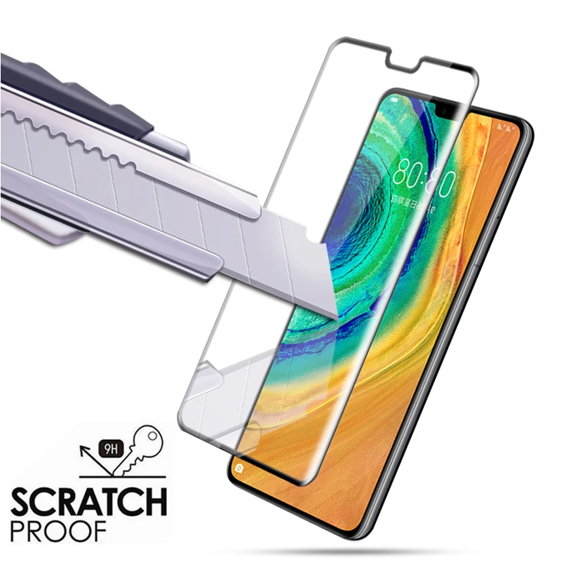 2 предмета в комплекте стекло для huawei-mate-30-Pro стекло на хуавей мате 30 про защита из закаленного стекла для экрана huawei mate 30Lite Экран протектор mate30pro стекло пленка хуавей мате 30 лайт стекло мате 30