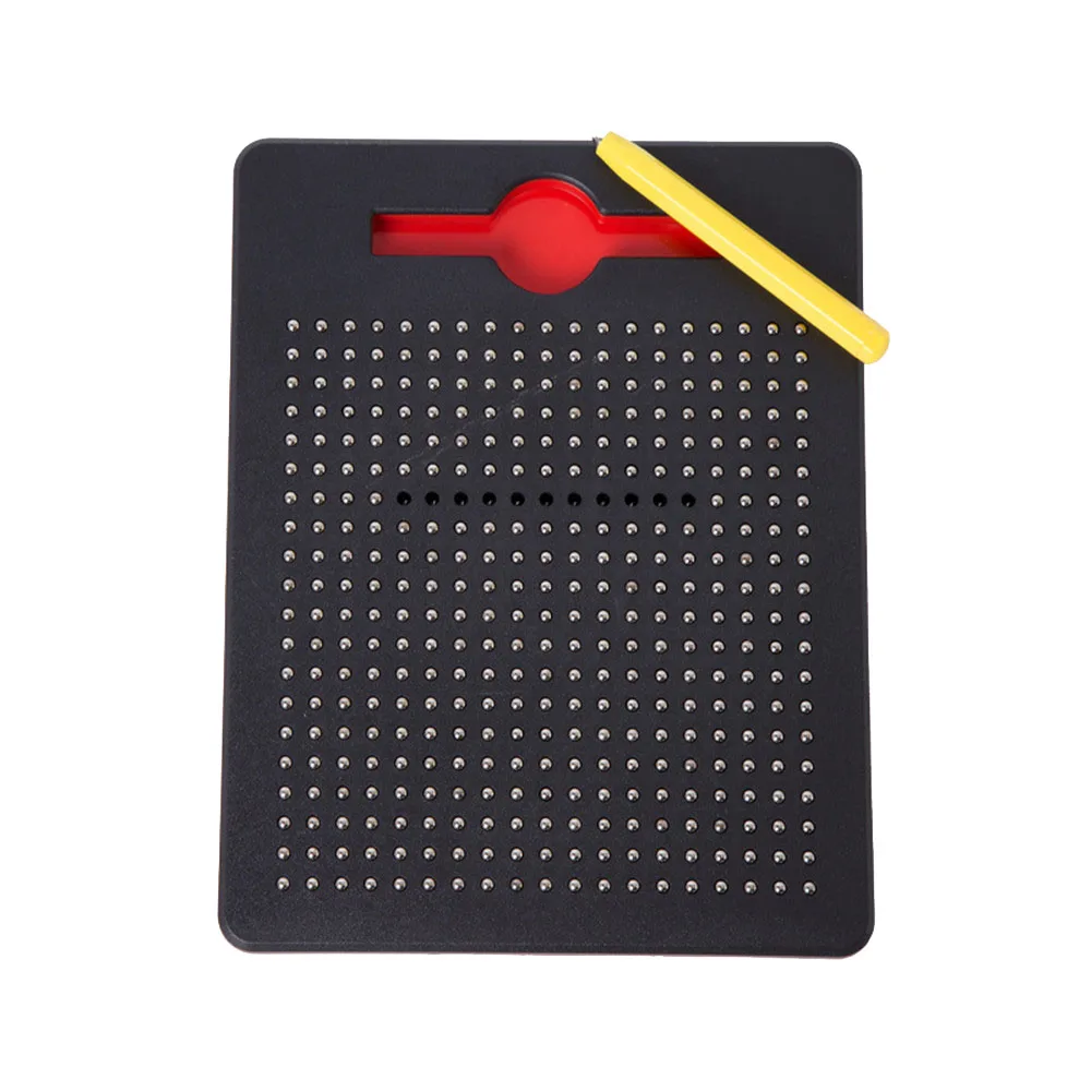 Магнитный планшет для рисования доска-планшет игрушки из бисера Магнит стилус 26 алфавит, цифры письма с крепящимся механизмом обучающая развивающая детская игрушка