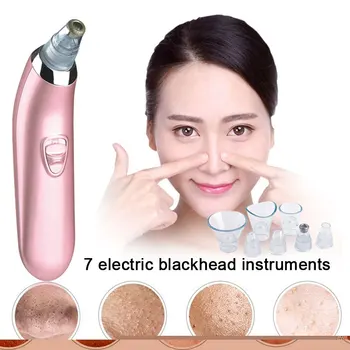 

7 Treatment Heads Face Cleaner Pores Cleaner Magic Face Cleansing Instrument Acne Removing Apparatus Dead Skin Fashion