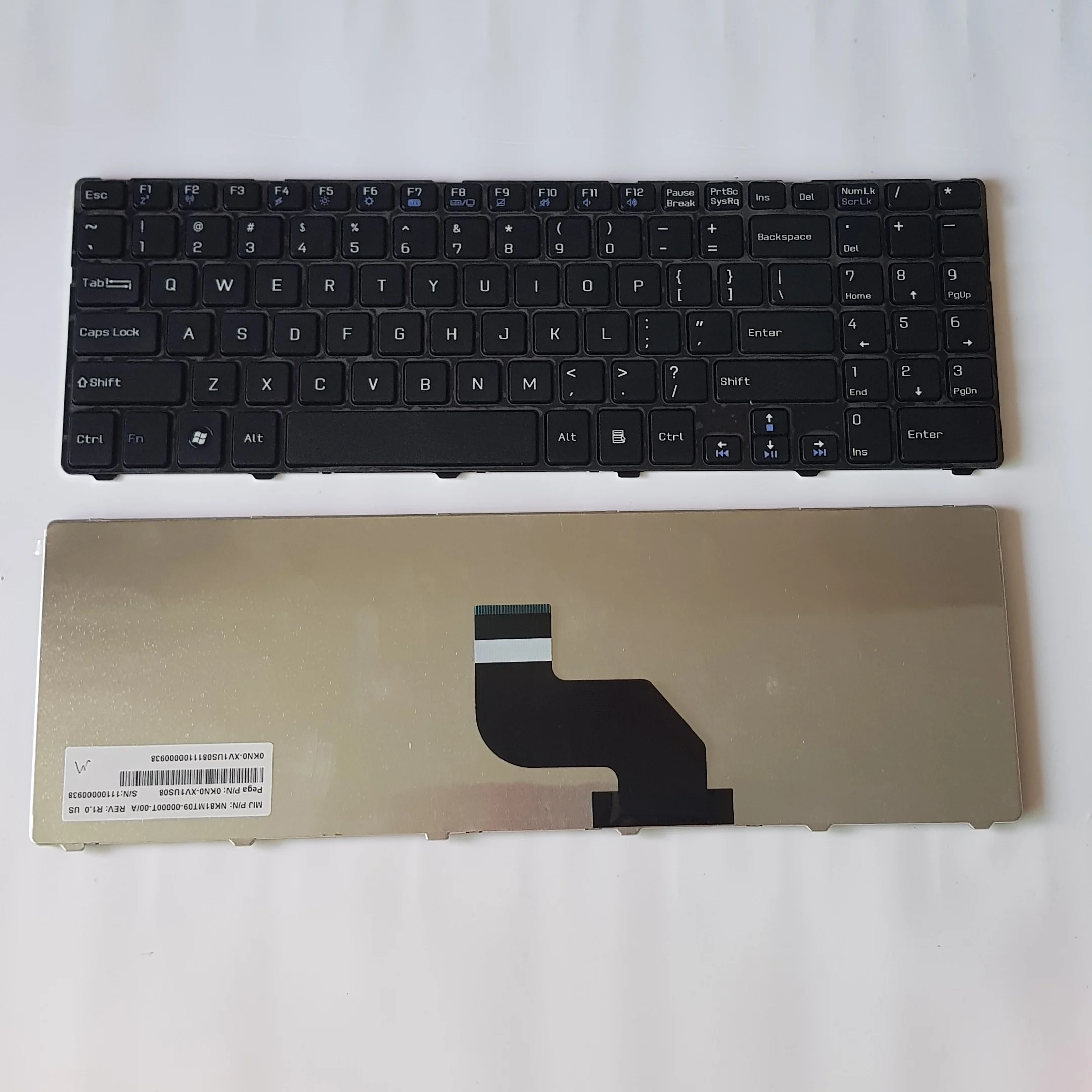 

US Keyboard for Pegatron A15 A15HE A15FD A15HC A17 A17A A17FD A17HC A25PA a35fb US laptop keyboard Black US