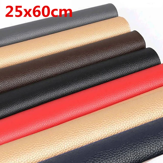 25x60cm Auto autoadesivo riparazione in pelle Patch Stick-on Auto PU  tessuto adesivo sedile Auto divano abbigliamento strumento di riparazione  in pelle - AliExpress