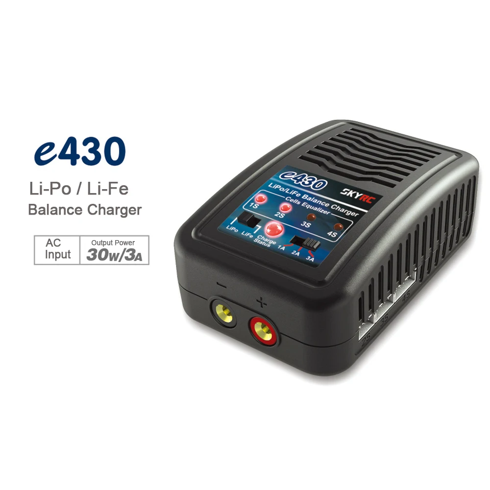 

RC Battery Balance Charger SkyRC E430 Li-Po /Lithium Iron Balance Charger For RC Quadcopter FPV