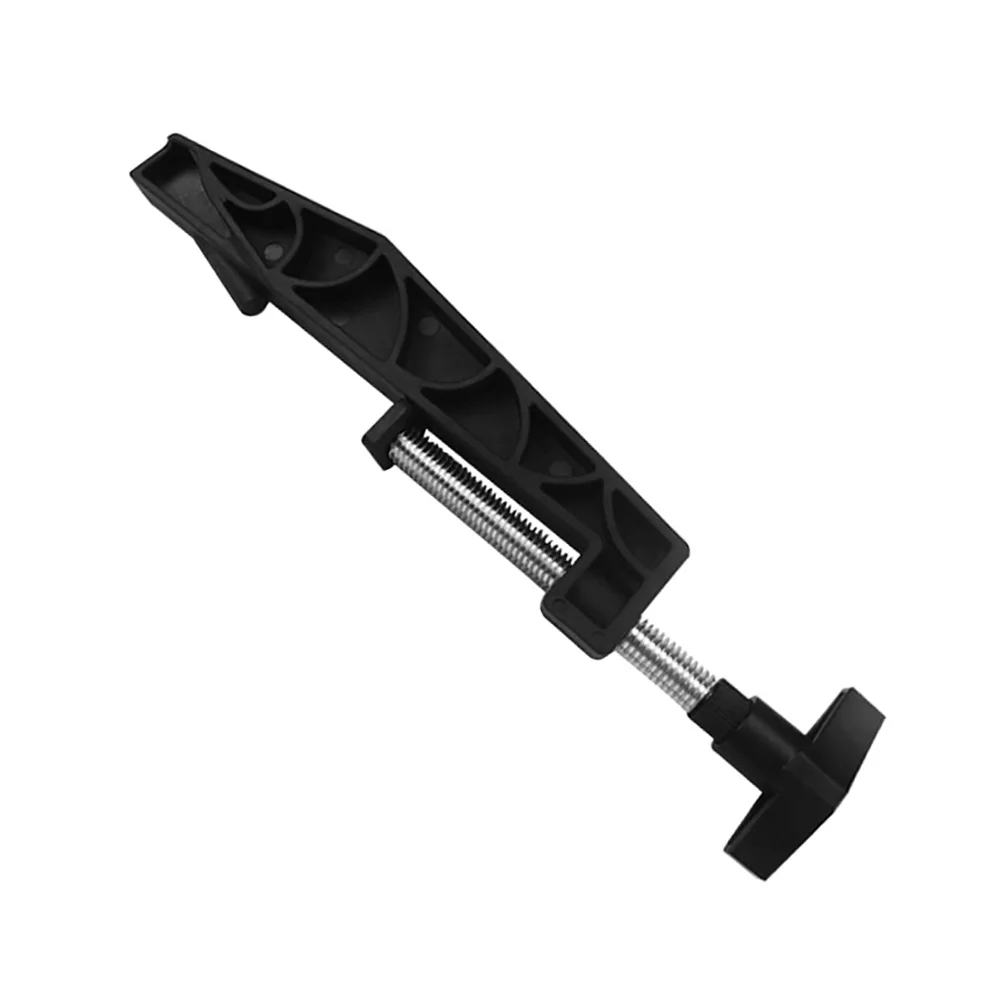 

Plastic Pocket Hole Draw Tool Lightweight Hard Woodworking Fixed Clamp Convenient Portable Accessories Black Drilling Home Joint