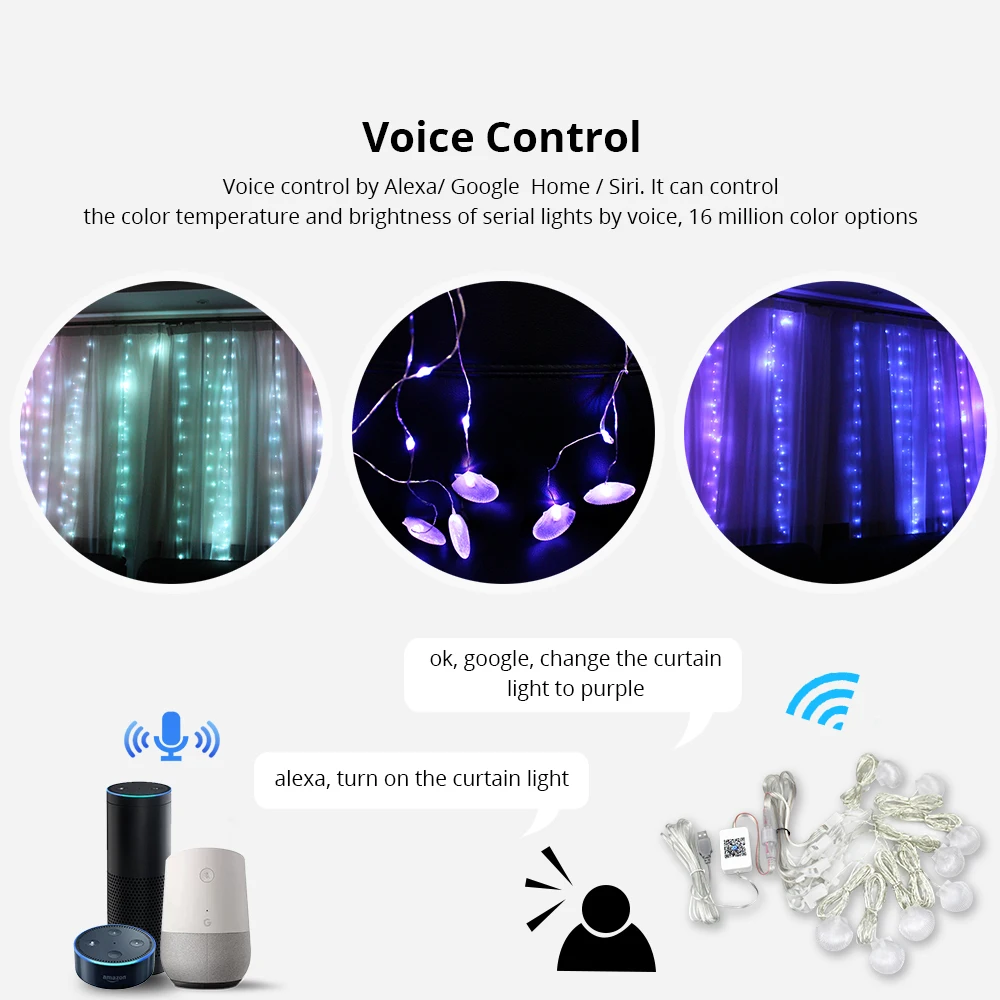 google home fairy lights