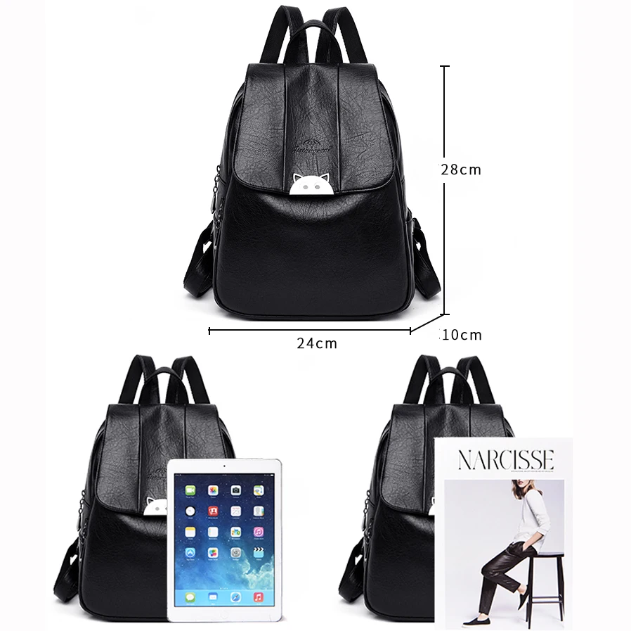 Mochila Feminina рюкзак из мягкой кожи для женщин рюкзак высокого качества школьные сумки для девочек-подростков Sac A Dos Femme