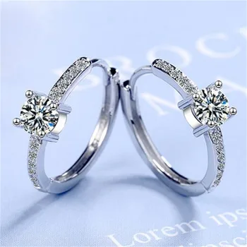 

2020 New Trendy AAAAA Zircon Stud Earrings For Women 925 Sterling Silver Earrings oorbellen eh1279