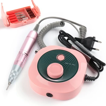 

35000RPM Electric Milling Cutter Manicure Machine Set Professional Nail Drill Pen Equipment Nail Bits Tool Accessories JIJMD102