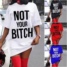 

Shirts for Women Summer Fashion Women Casual Loose T Shirt Dress Letter Printed Short Sleeve Shirt Dress Tops Oversized Tshirt