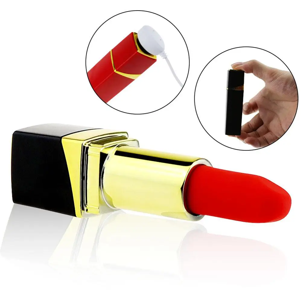 Movconly Mini Small Silicone Lipstick Clit Vibrators Women Vibration Waterproof Vibrating Clitoral Stimulator Adult Sex Toys
