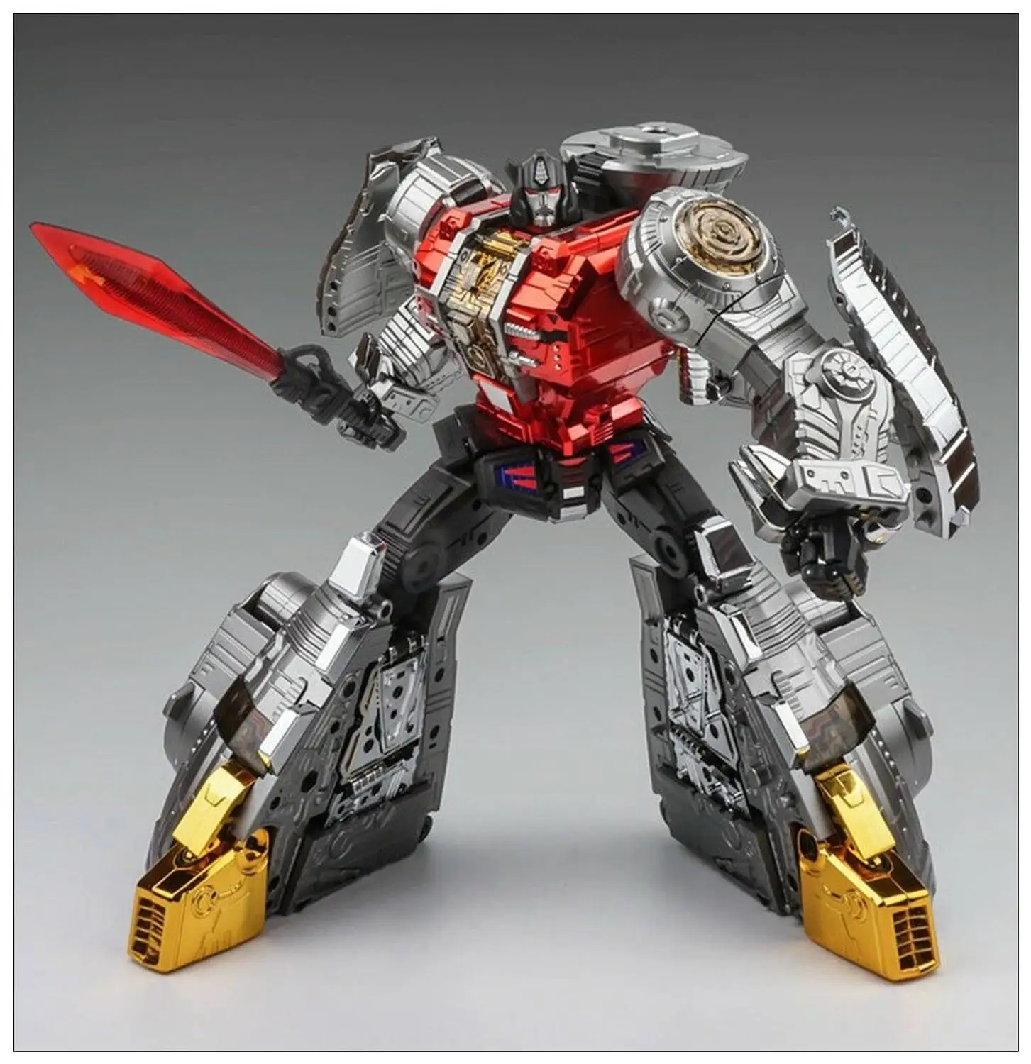 Новая трансформационная игрушка GP HQ-04R сплав покрытие осадка MP Железный Dinobots последняя партия