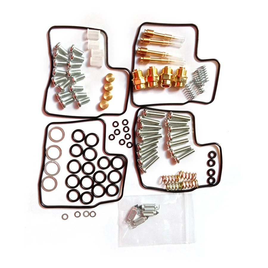 

4sets Carburetor Repair Kit for VF700C VF700F VF750F with Gasket Screw Spring