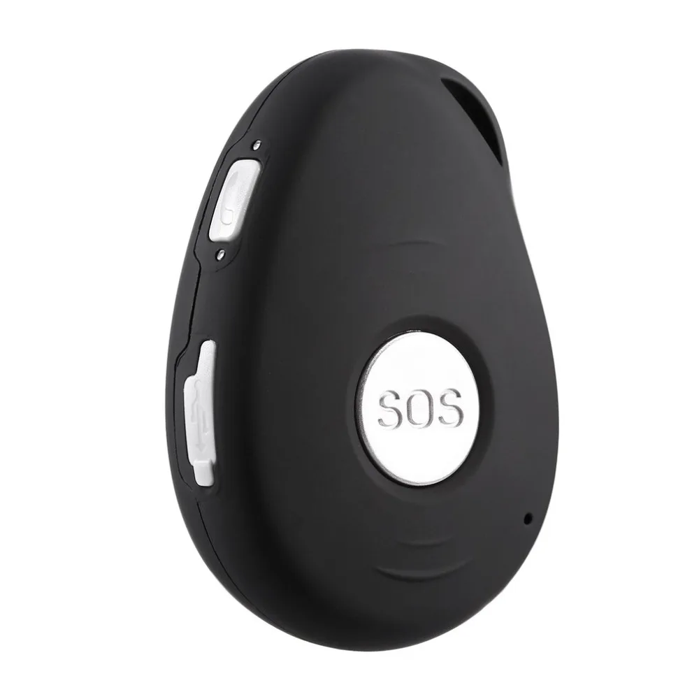 LESHP, черный, gps, мини gps трекер, локатор, SOS сигнализация для детей, пожилых, домашних животных, кошек, собак, автомобилей, личной безопасности, ЕС, вилка