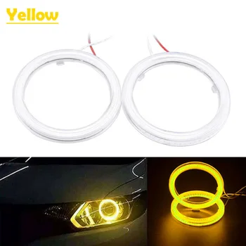 

Plastic Car lights 9V~12V Super bright Light Bulbs 2pcs 12V 70MM Fog Headlights