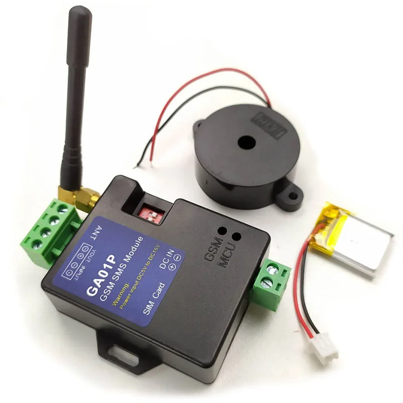 Новый GA01P Мини GSM сигнализация s SMS Система безопасности перезаряжаемая батарея
