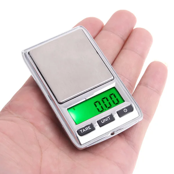 KKmoon 100*0,01g/500*0,1g Мини цифровые весы