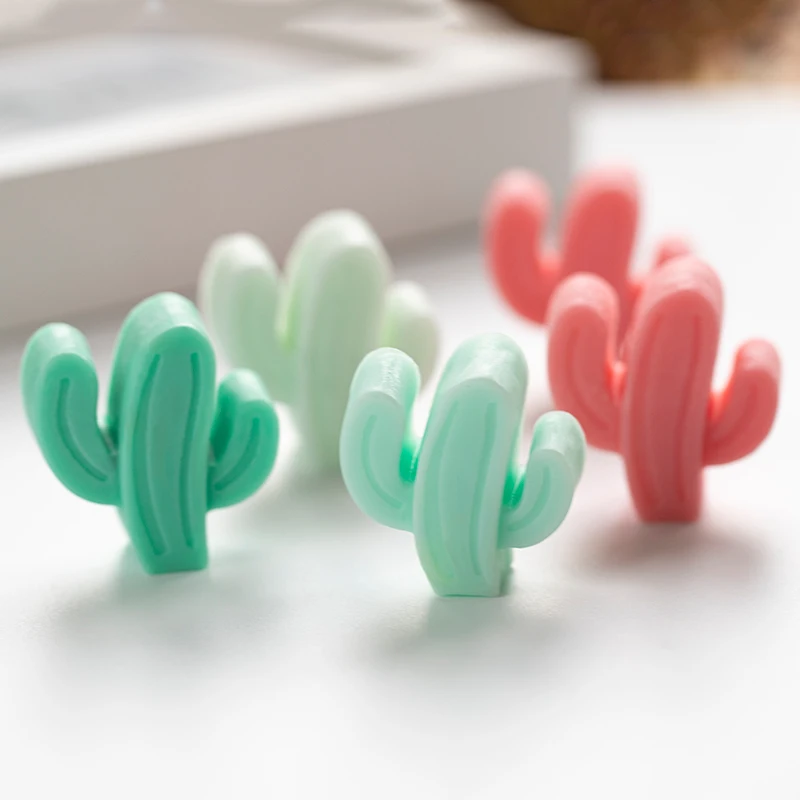 

FUNBAKY Cactus Flamingo Cherry Shape Silicone Soap Mold For Soap Making DIY Handmade Moulds Formy