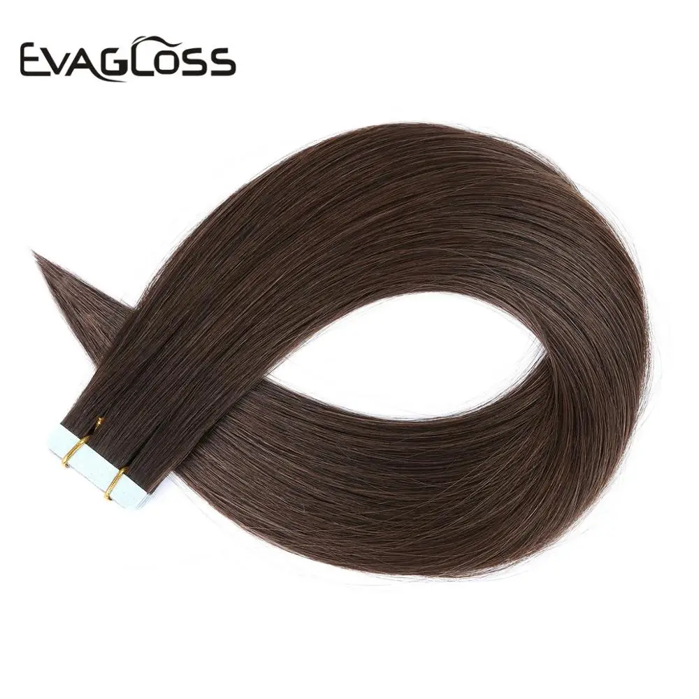Skin Weft Machine Remy Tape in Human Hair Extensions 20pcs 40pcs 80pcs Adhesive Double Sided Tape in Hair Extensions 12"/16"/20"