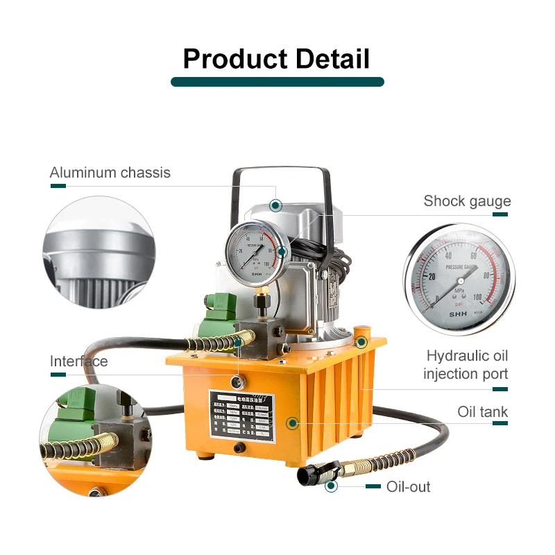 ZCB700DHydraulicelectricpump7LOilreservoilcapacity220v380v110VOptionalSolenoid