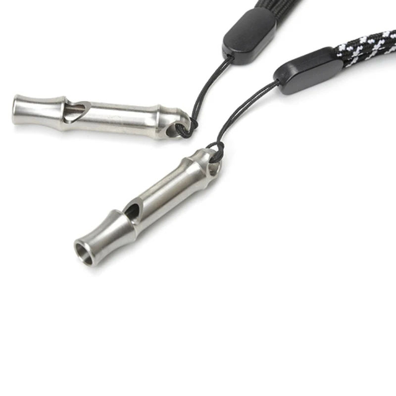 

New Titanium Alloy Whistle Outdoor Emergency Survival Safety Sport Camping Hunting Cheerleading Whistle EDC Tool