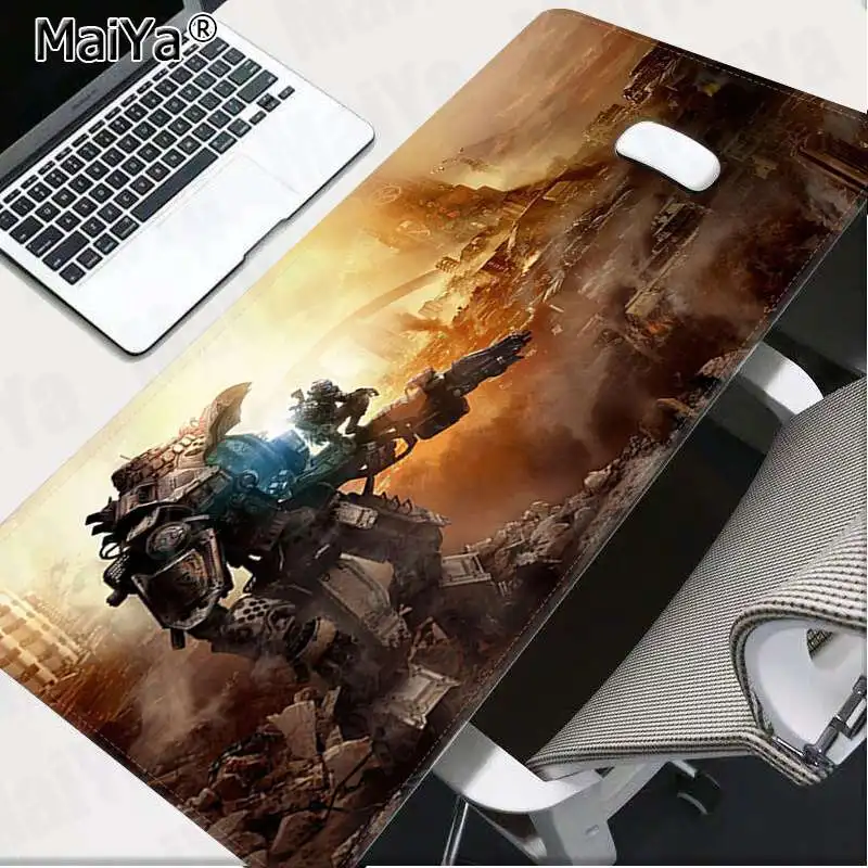 Lock Edge 40X90cm Maiya Titanfall обои Блокировка края коврик для мыши игра скорость/Управление версия большой игровой коврик для мыши - Цвет: Lock Edge 40X90cm