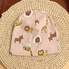 Spring Autumn Thin Baby Hat Beanie Children Girls Cartoon Animals Print Cotton Hats Newborn Kids Caps Baby Boy Beanies Bonnet 6