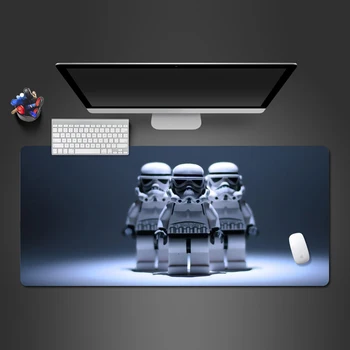 

Star Wars Simple Design Lovely Robot Pattern Mouse Gamer Pad Higt Quality Gaming Mousepad Fashion Mat Large Play Mats