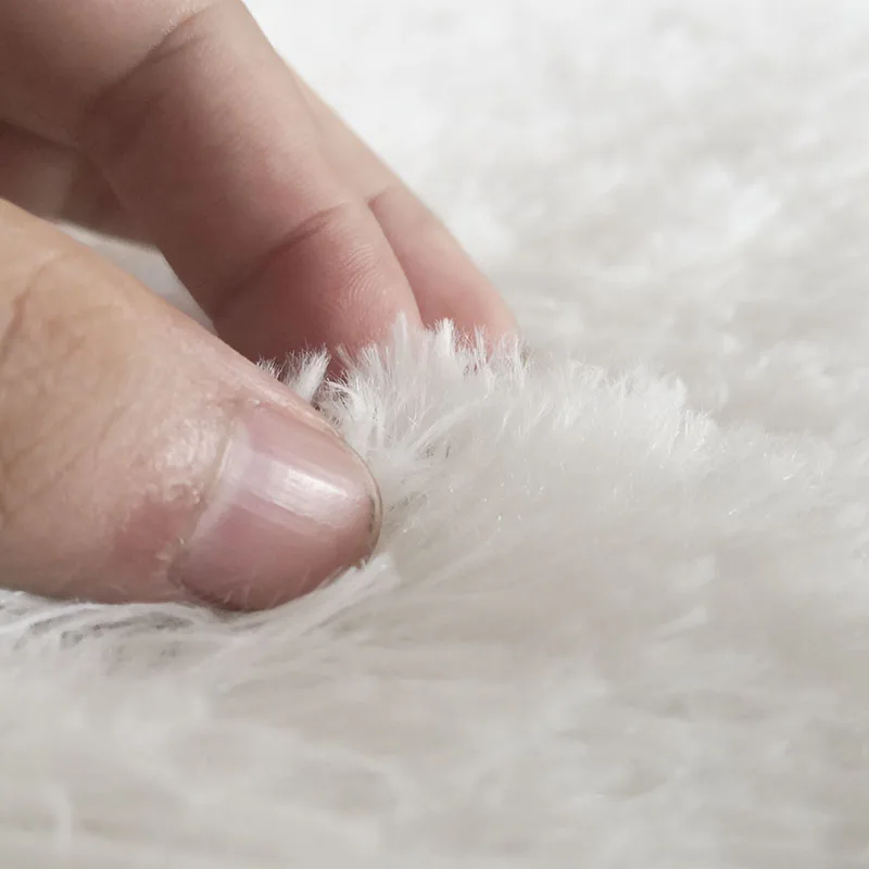 120cm*160cm Extra Large Faux Rabbit Fur Carpet Soft Living Room Bedroom Warm Carpet Fashion Home Bathroom Decorative Textile