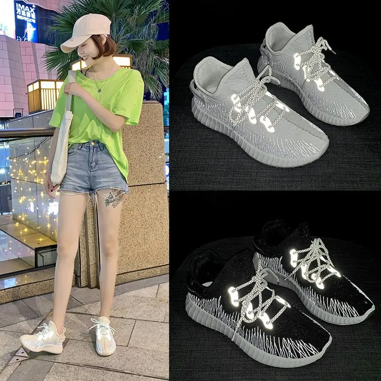 

big size super fire women Sneakers female 2019 shoes Harajuku wild Sneakers student shoes
