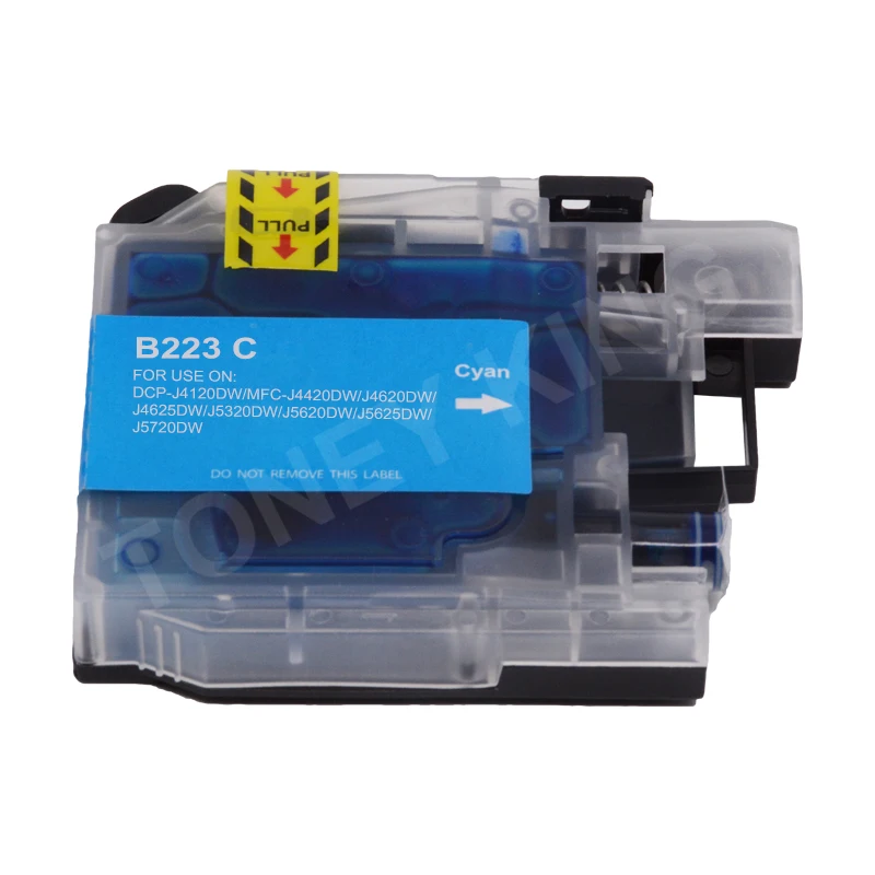 Aecteach new LC223 LC221 Compatible Ink Cartridge For Brother LC223XL  MFC-J4420DW J4620DW J4625DW J480DW J680DW J880DW Printer