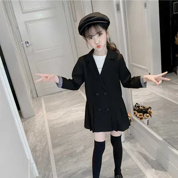 

Ruffles 2019 Autumn Children Coat Suit Toddler Girl Fall Jacket Teena Girls Outerwear Jackets Baby Jacket For Girl Kids Clothes