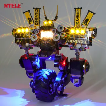 

MTELE Brand LED Light Up Kit For Quake Mech Lighting Set Compatile With 70632 (NOT Include The Model)