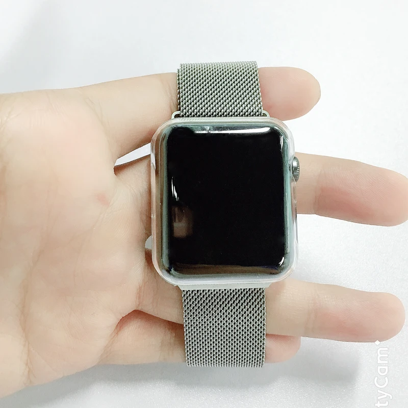 Защитный чехол для apple watch 5 44 мм 40 мм iwatch Группа 42 мм 38 мм Покрытие ПК Бампер ремешок для часов Браслет apple watch группа 4