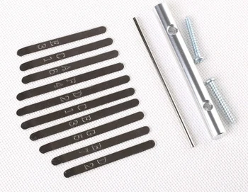 

10set of10-tone Kalimba accessories manganese piano key stamped scale
