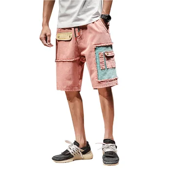 

Jogging Fit Shorts Men Gym Running Beach Slim Swiming Streetwear Rock Revival Jeans Hip Hop Traning Vetements Sweatpants EE5DK