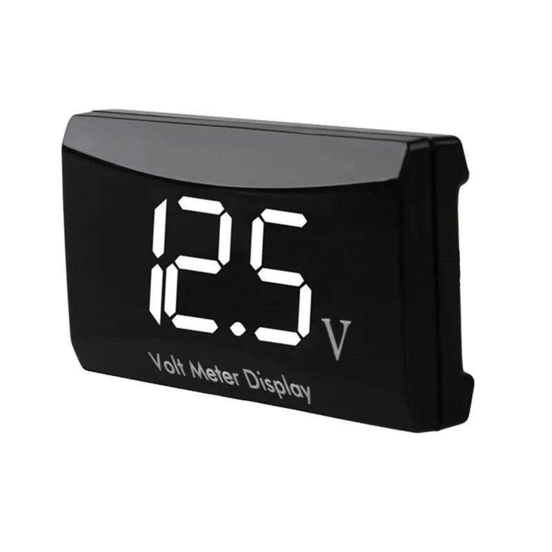 

Motorcycle Mini Led Digital Voltmeter Meter