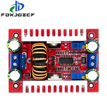 Dc 400w 15a step-up conversor de impulso fonte de alimentação de corrente constante led driver 8.5-50v a 10-60v tensão carregador step up módulo