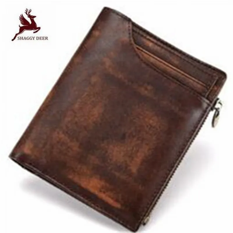 

Thicken cool motor&bike large capacity men card bags vintage Simple causal open short wallet