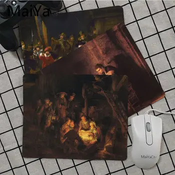 

Maiya Top Quality Rembrandt Art DIY Design Pattern Game mousepad Top Selling Wholesale Gaming Pad mouse