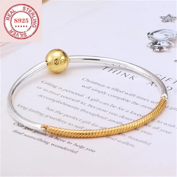

TIF pan 925 Sterling Silver Bracelet for women.Limited Edition Moments True Uniqueness Bangle Original Classic LOGO Jewelry gift