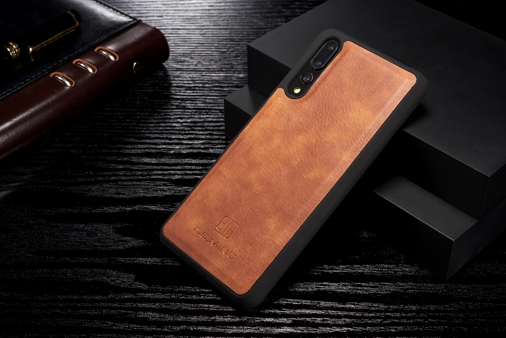 DG. Ming кожаный чехол для телефона Магнитный для huawei P10 P20 Lite P30 Lite P30 Pro P8 Lite чехол для телефона