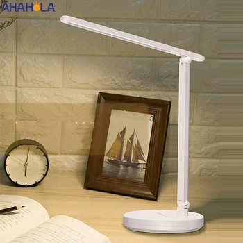 

5V Touch Control Dimmable LED Desk Lamp USB Table Lamp for Study Night Reading Classic Desk Lamps with Hoder Luminaria De Mesa